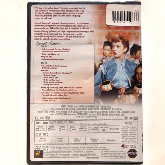 The King and I 50th Anniversary Edition DVD 2006 2-Disc Set 024543391029 Siam - Picture 2 of 5